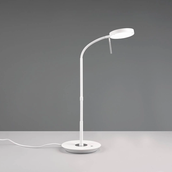 Ściemnialna lampka biurkowa NEMIO DL131523310 LED 12W 2300-4000K biały