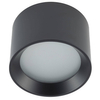 Nasufitowa lampa Maun 10482 IP54 łazienkowa okrągła czarna