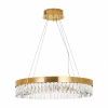 Kryształowa wisząca lampa ALEXIS złota ST-8876P-60 1xLED 15W 3000K ring