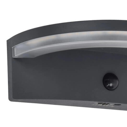 Solarna lampa elewacyjna VYZOR 6915701335 LED 7W 4000K IP44 ciemnoszara