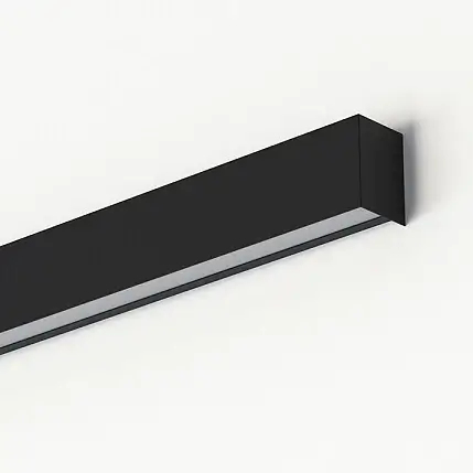 Ścienna ledowa lampa STRAIGHT 7596 LED 11W 3000K czarna