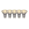 Żarówki zestaw 10 szt. 49008/10/60 GU10 LED 5W 2700K 350LM przezroczyste