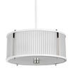 Żyrandol LAMPA wisząca Corona DL-CORONA-3P-WPN Elstead klasyczna OPRAWA okrągły zwis biały nikiel