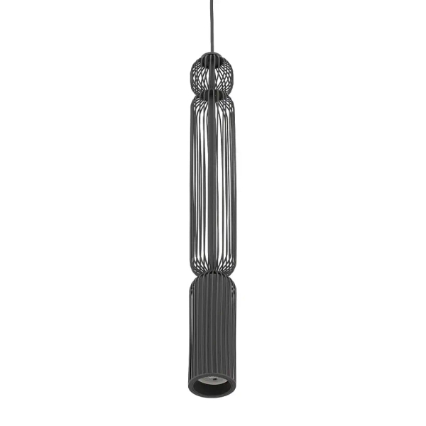 Klosz do lampy druciany CAMELEON SINGLES 12210 jedwabisty grafit
