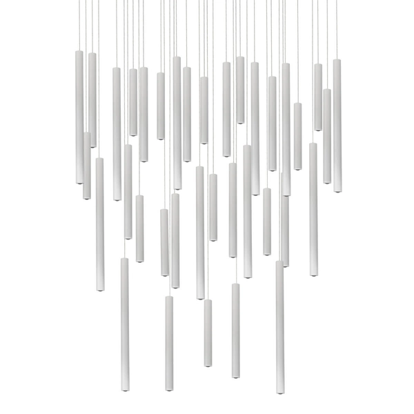 Wisząca lampa nad stół ILIOS AZ5749 Azzardo LED 160W 3000K tuba biały