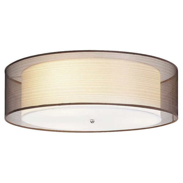 Plafon LAMPA sufitowa ANASTASIA 2634 Rabalux okrągła OPRAWA natynkowa brązowa