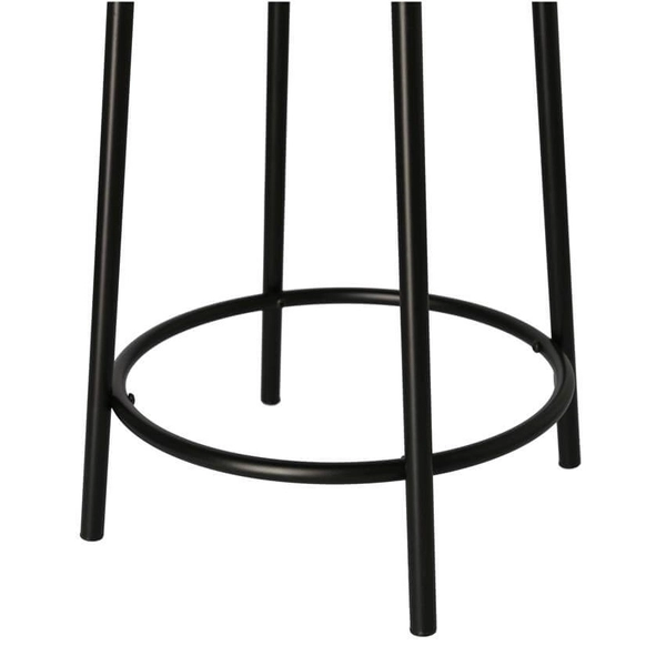 Elegancka lampa podłogowa Tegola do sypialni czarna złota