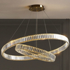 Kryształowa lampa wisząca Bohemia CGBOHEM100 Copel LED 60W 3000K złote