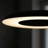 Ledowa lampa wisząca Piattino ML1814 LED 30W 3000-6000K ring czarny