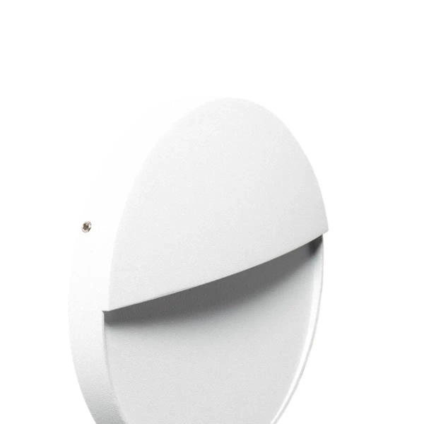 Elewacyjna lampa okrągła Lunaria ABR-LZKO-B LED 6W 2200-4000K IP54 biała