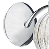 Lampa ścienna do salonu Yasmin YAS0750 szklana przezroczysta chrom