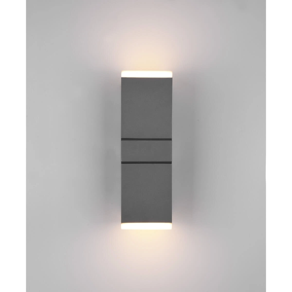 Kinkiet ścienny do holu Avon 270660242 Trio LED 7W 3000K IP54 antracyt