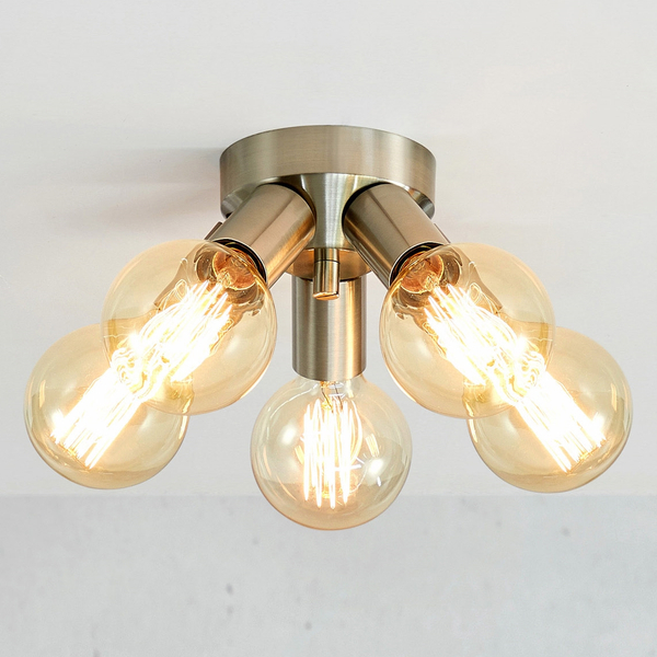 Lampa sufitowa Mazzo 108554 Markslojd 5-punktowa metal nikiel