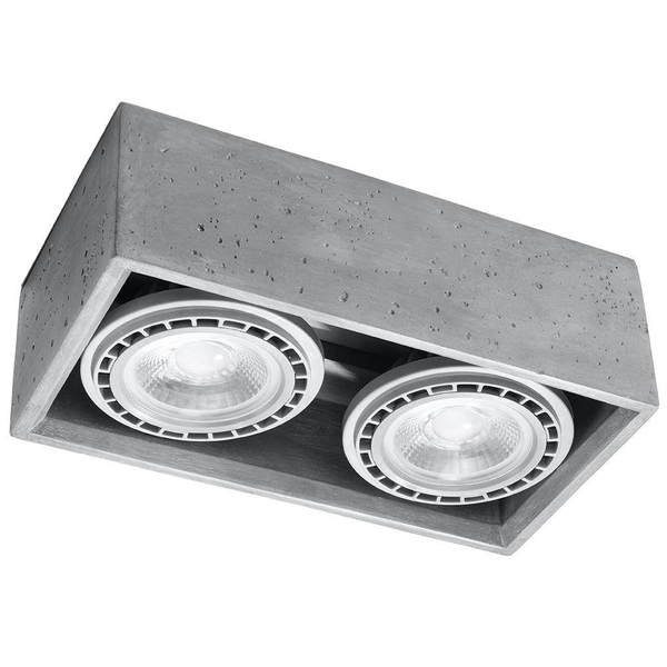 Betonowa lampa sufitowa SL.0884 nowoczesny plafon do kuchni