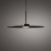 Kapeluszowa lampa wisząca Simone 11410 Nowodvorski okrągła czarna