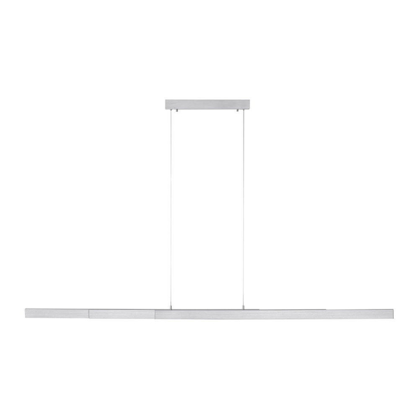 Wisząca lampa liniowa Luzi do salonu LED 13W 3000K aluminium