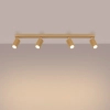 Lampa sufitowa wielopunktowa KARBON SL.1565 regulowana złota