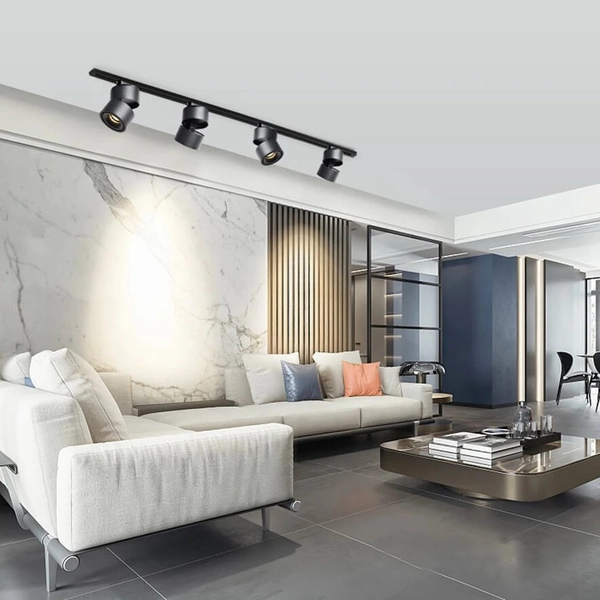 Reflektor szynowy 3-fazowy Posh Cree LED 12W 3000K czarny