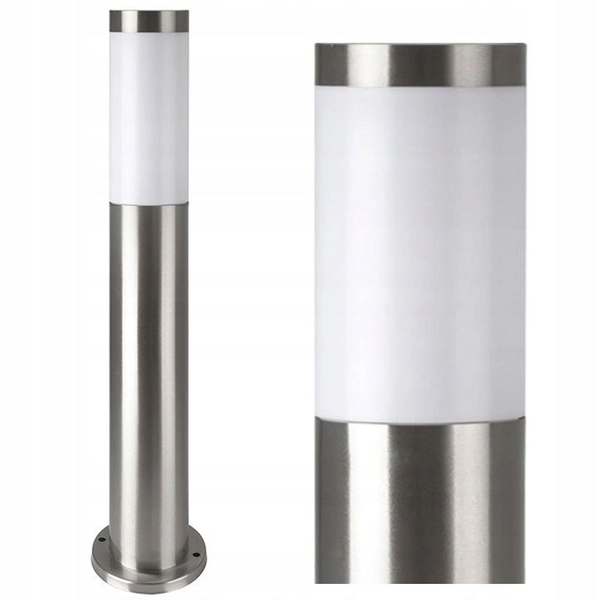 Lampa stojąca słupek Springi L 6721 SuperLED ogrodowy chrom