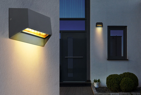 Lampa elewacyjna Honna 34175 do ogrodu LED 7W 3000K grafitowa