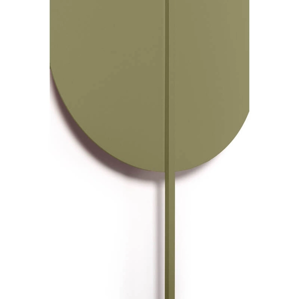 Naścienna lampa do jadalni Rokke RKK214140 metalowa oliwkowa