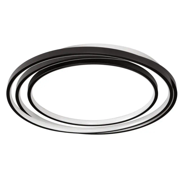 Futurystyczny Lampa sufitowa TELVIRA LE45502 LED 33W 3000K czarny