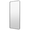 Minimalistyczne lustro Holworth 5056693546764 stojące czarny