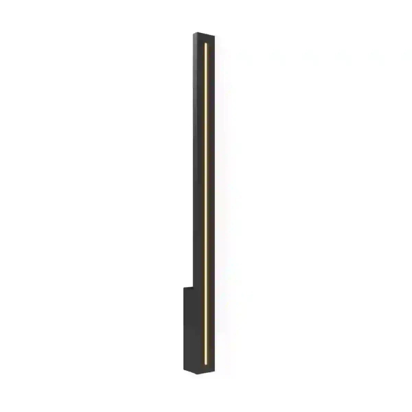 Ścienna lampa ogrodowa MOENA czarna W0460 LED 15W 3000K IP65 podłużna