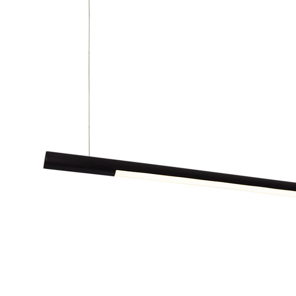 Loftowa LAMPA wisząca HORIZON P0358D Maxlight metalowa OPRAWA listwa LED 26W 3000K zwis czarny