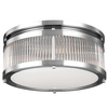 LAMPA sufitowa FE-PAULSON-F-M Elstead FEISS metalowa OPRAWA plafon okrągły IP44 polerowany chrom przezroczysty