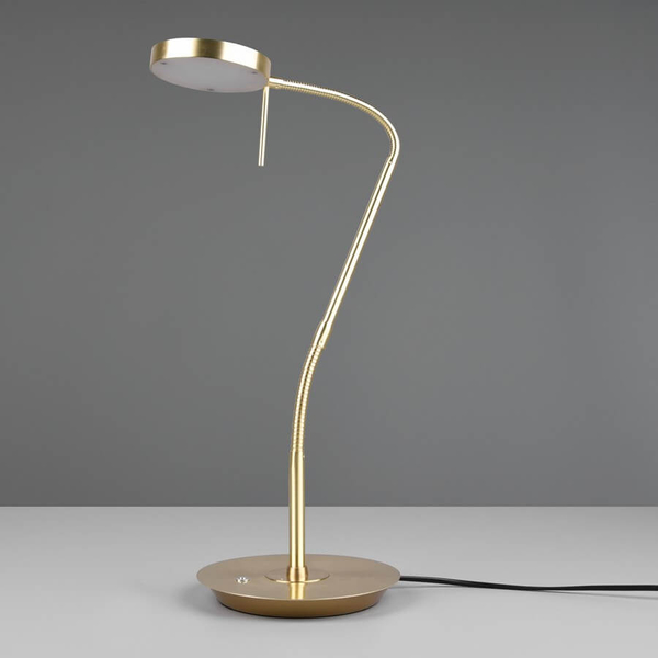 Biurkowa lampka z regulacją NEMIO DL108523310 LED 12W 2300-4000K złoty