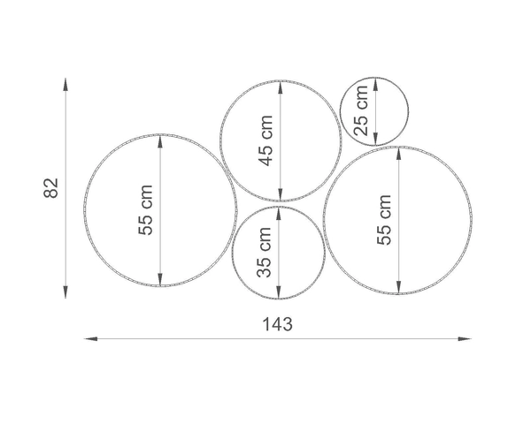 Sufitowa LAMPA SL.0126 okrągła OPRAWA natynkowa PLAFON biały