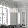 LAMPA wisząca ALESSANDRA 2163 Rabalux ażurowa OPRAWA metalowy zwis vintage biały