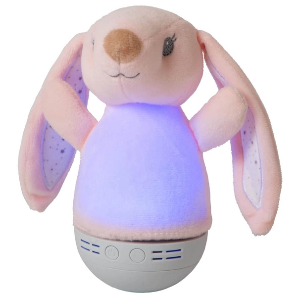 Dziecięca lampka nocna Dolly 77500/01/66 LED RGB 4,5W KRÓLIK animals różowa