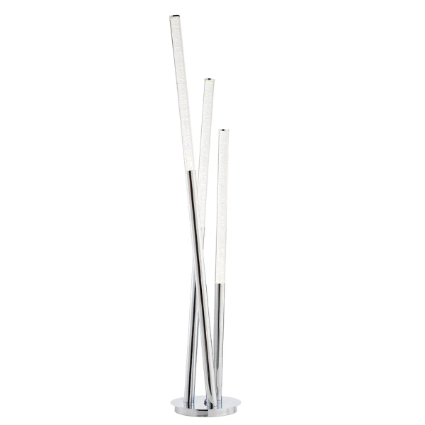 Podłużna lampa stojąca Glacier 76731 LED 7,5W 3000K tuby chrom