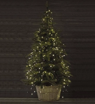 Świetlna kurtyna na choinkę 2,1m 280 LED 4W ciepła