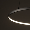 Lampa ring wisząca salonowa Circolo 10812 Nowodvorski LED 21W 3000K czarna