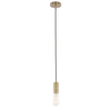 Kabel wiszący MODERNA DS-M-038 ANTIQUE BRASS Italux metalowa OPRAWKA industrialny ZWIS przewód antyczny brąz