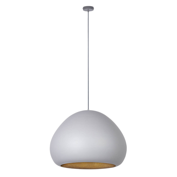 Lampa wisząca Lava 41078 Sigma zwis do sypialni szara złota