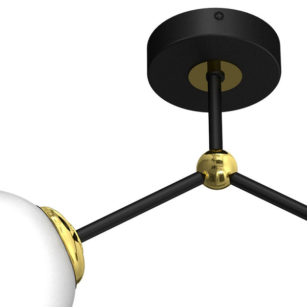 Loftowa lampa sufitowa JOY MLP7459 Milagro szklane kule białe