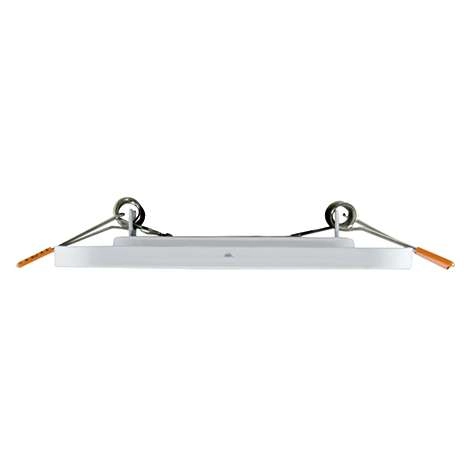 Wpust LAMPA sufitowa SLIM IRON LED 6W 4000K 03571 Ideus podtynkowa OPRAWA kwadratowa do zabudowy biała