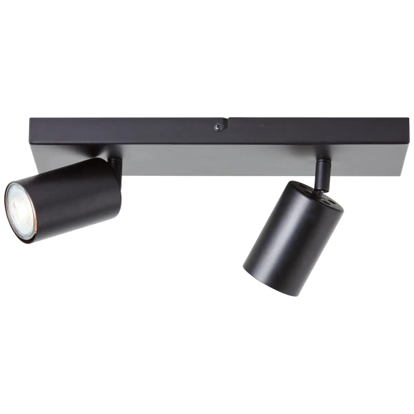 Metalowa lampa sufitowa Jello G99728/76 regulowana tuba czarna
