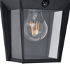 Lampa z czujnikiem na elewację AVONY 6916002330 latarenka IP44 czarna