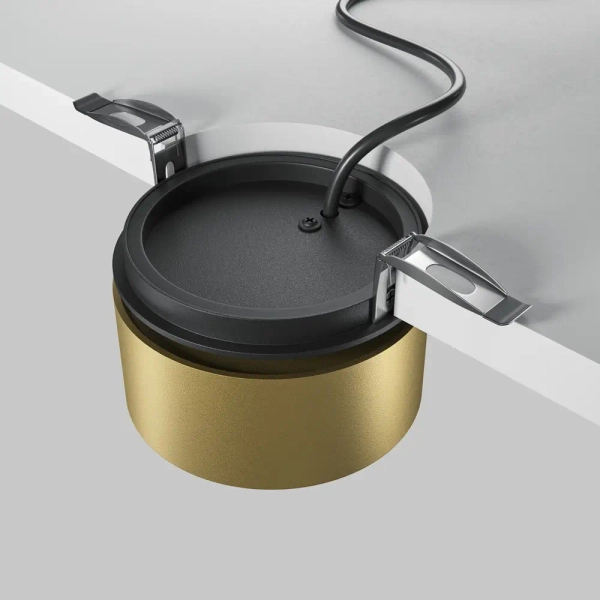 Sufitowa lampa wpustowa Onda DL024-12W-DTW-BMG LED 12W 2200-4000K złoty