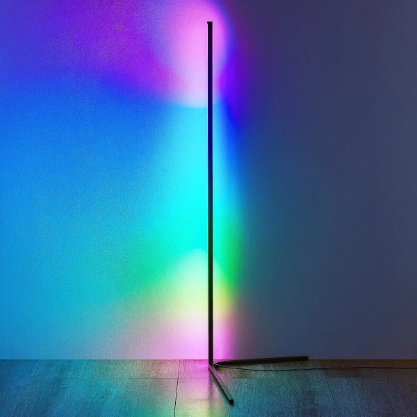 Stojąca lampa podłogowa Level R45721102 RL Light LED 10W RGB czarna