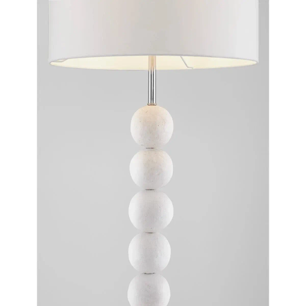 Skandynawska lampa stojąca CELVIRO LE45307 kule papierowe białe