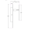 Okrągła lampa ścienna Pills ST-8371 L Step LED 18W 3000K do sypialni biała