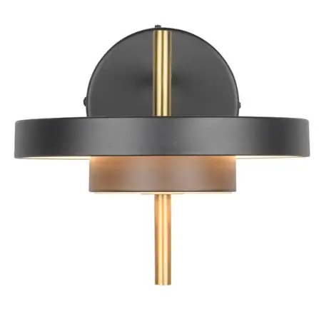 Naścienna ledowa lampa Keaton 240270180 LED 10W 2300-4000K czarny