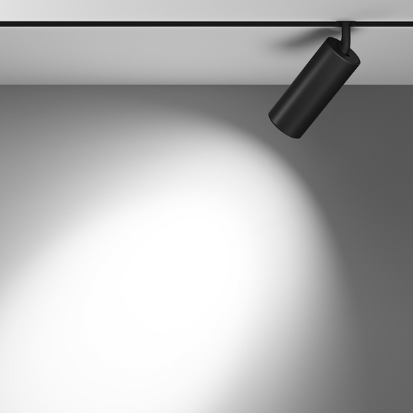 Szynowa lampa magnetyczna Focus TR032-2-20W4K-S-B LED 20W 4000K tubka czarna