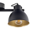 Loftowa lampa sufitowa MARS Sigma 2-punktowa czarna